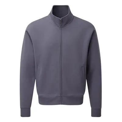 (M, Convoy Grey) Russell Mens Authentic Full Zip Sweatshirt Jacket