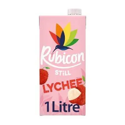 Rubicon Still Lychee Juice Drink 1L (Pack of 12)