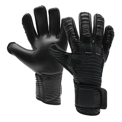 Size Professional JUNIOR Goal Keeping Gloves - ELITE 2.0 BLACKOUT Keeper Glove