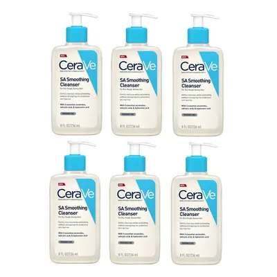 CeraVe SA Smoothing Cleanser 236ml x