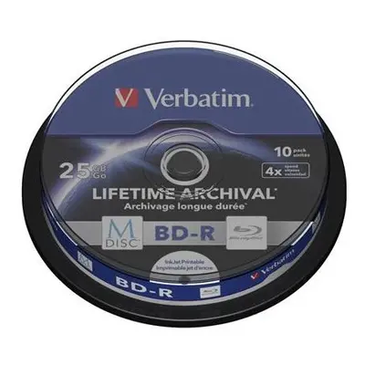 Verbatim 25GB 4x M-Disc BD-R - Pack Spindle