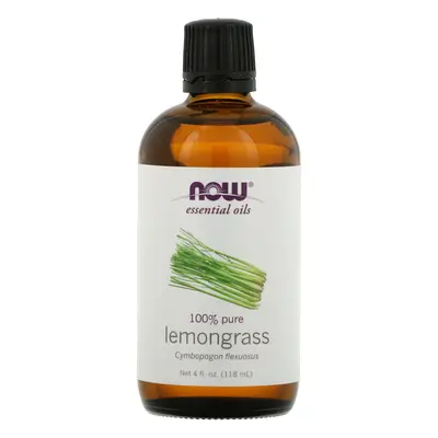 NOW Foods, Essential Oils, Lemongrass, fl oz (118 ml)