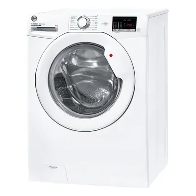 Hoover H-WASH LITE H3W492DA4/1-80 9kg Washing Machine with rpm - White - B Rated