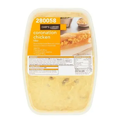 Chef's Larder Coronation Chicken Filler 1kg