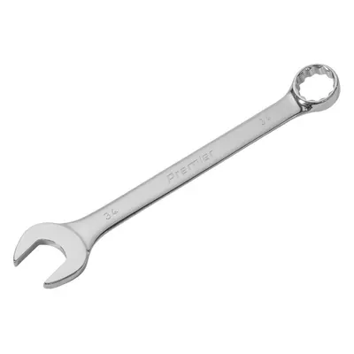 34mm EXTRA LARGE Combination Spanner - Open Ended & Point Metric Ring Wrench