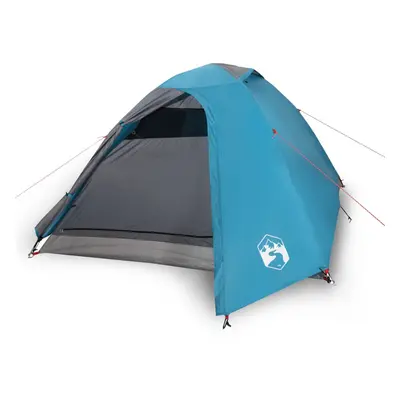 (blue, x x cm) vidaXL Camping Tent Persons Portable Outdoor Hiking Dome Tent Waterproof