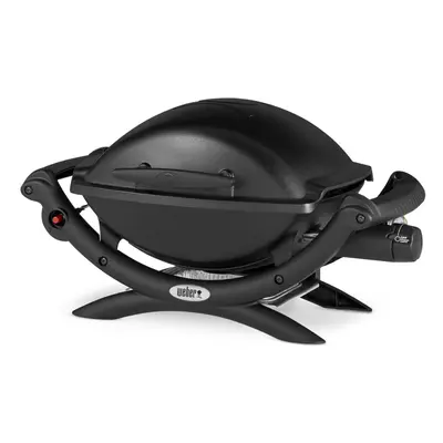 Weber Q1000 Gas Grill Barbeque | Table Top BBQ Grill & Char Griller | Cast Aluminium Lid Cover &