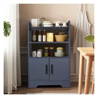 (Grey) Contemporary Wooden Sideboard Storage Cabinet