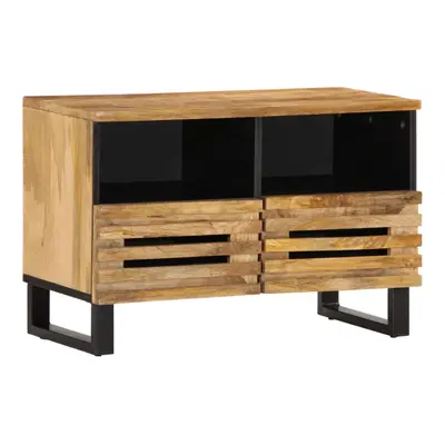 vidaXL TV Cabinet TV Stand Hifi Media Cabinet TV Unit Solid Wood Rough Mango