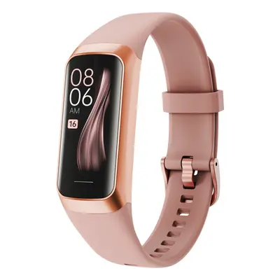 (Pink) Color Display Smart Watch Heart Rate Sleep Monitor