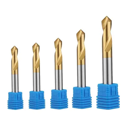 5pcs Flutes Degree 4-10mm Chamfer Drill Bit M35 HSS Cobalt Drill Bit Milling Cutter