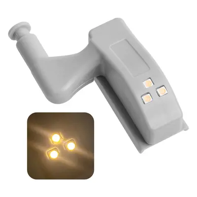 (30pcs, Warm Light) LED Cabinet Light Smart Touch Induction Inner Hinge Lamp Sensor Lights for B