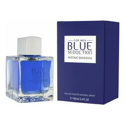 Blue Seduction By Antonio Banderas Men Perfume EDT Spray 3.4 oz