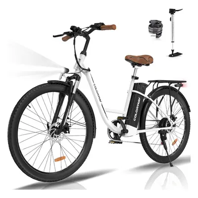 COLORWAY BK31 Electric Bike, 28", 250W, 36V, 15AH Battery City E-Bike