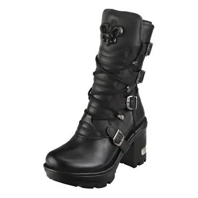 (3) New Rock M-neotyre05-s1 Unisex Platform Boots