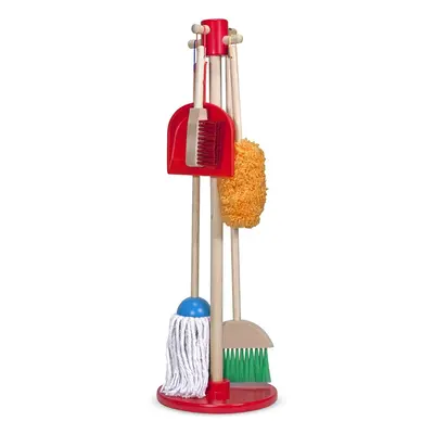 Melissa Doug Let's Play House Dust Sweep Mop Pretend Play Sets Realistic Wooden