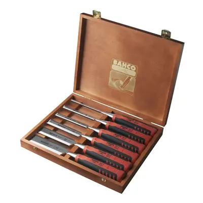 Set of Chisels in Wooden Case