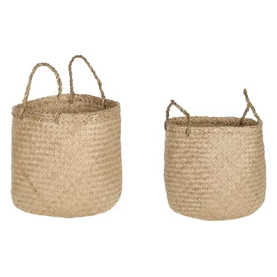 Set of Seagrass Baskets Light HALONG