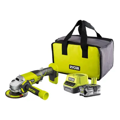 Ryobi ONE+ Angle Grinder 18V R18AG-140S 4.0Ah Kit