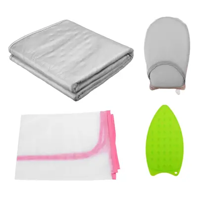 (4pcs) 4PCS Portable Ironing Tablecloth Household Electric Iron Iron Protection Mat Useful Iron 