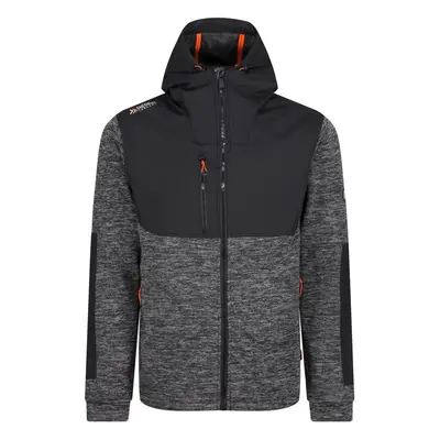 (S, Ash/Black) Regatta Mens Heist Jacket