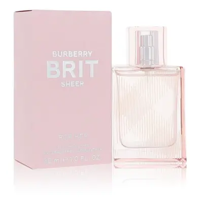 Burberry Brit Sheer by Burberry Eau De Toilette Spray oz