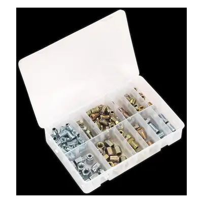 Brake Pipe Nut Assortment 200pc - Metric & Imperial