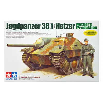 Tamiya Jagdpanzer 38(t) Hetzer Mid Production 1:35 Model Kit