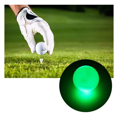 6 Pcs 1.6inch LED Golf Balls Dark Night Luminous Sports Ball