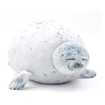 (White, 60cm) 40/60 CM Chubby Blob Seal Pillow Stuffed Cotton Plush Ocean Animal Cute Toy for Gi