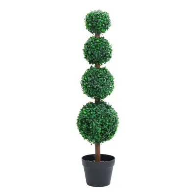 (17.5 x cm) vidaXL Artificial Boxwood Plant with Pot Decor Artificial Flower Multi Sizes