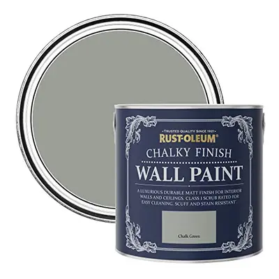 Green Matt Emulsion Wall Paint - Chalk Green 2.5L