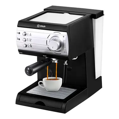 850W Full Semi-automatic Coffee Machine Steam Milk Foam Instant Home Commercial