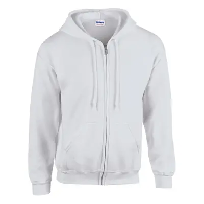 (3XL, Ash) Gildan Mens Heavy Blend Full Zip Hoodie