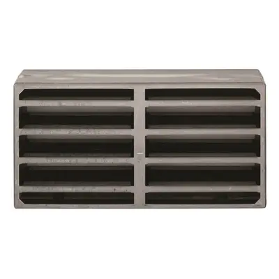 Intumescent Air Transfer Vent Grille 42mm Depth x 112mm Air Circulation