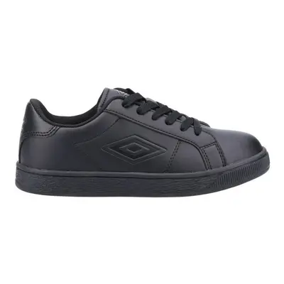 (11 UK Child, Black) Umbro Childrens/Kids Medway Lace Trainers