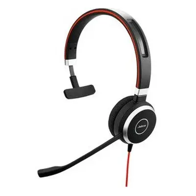 Jabra Evolve Uc Wired Mono Headset Over-The-Head Supra-Aural Usb Type C 6393-829-289