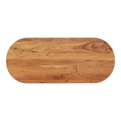 (100 x x 3.8 cm) vidaXL Table Top Replacement Board Dining Table Top Wooden Furniture Top Oval