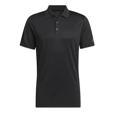 (M, Black) Adidas Clothing Mens Performance Polo Shirt