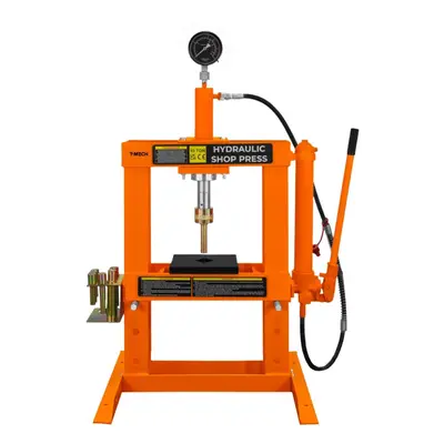 Hydraulic Shop Press with Gauge â Tonne