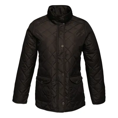 (14 UK, Black) Regatta Womens/Ladies Tarah Quilted Jacket