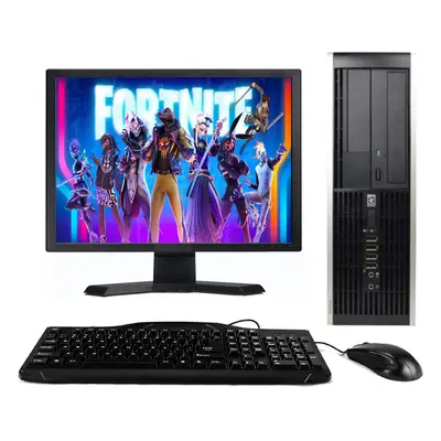 Fcs Fast Gaming Hp Bundle Tower Pc Full Set Computer System Intel I7 8Gb 1Tb Gt730