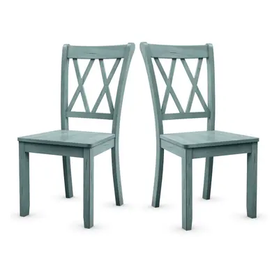 Set of Dining Chairs Wooden Kitchen Side Chair Kitchen & Home Office