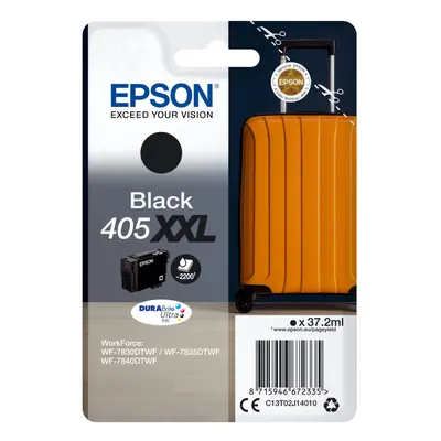 Epson C13T02J14020 (405 XXL) Ink cartridge black, 2.2K pages, 37ml