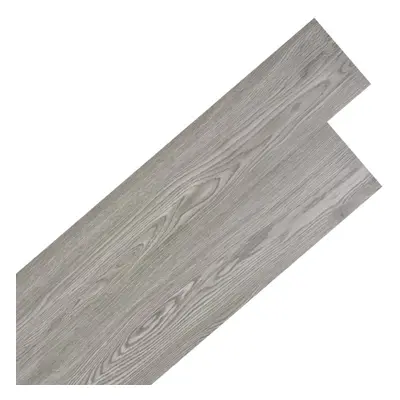 vidaXL Self-adhesive PVC Flooring Planks 5.02mÂ² 2mm Dark Grey Home Floor Tile