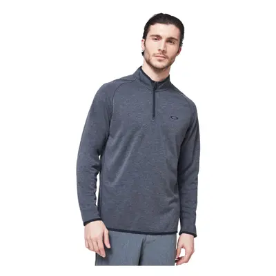 (M, Dark Grey Heather) Oakley Mens Range Pullover 2.0 1/4 Zip Melange Golf Sweater