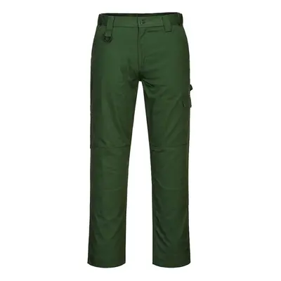 (44R, Forest Green) Portwest Mens Super Work Trousers