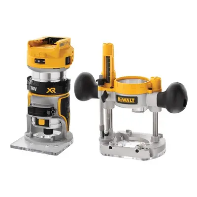 DEWALT DCW604NT XR 1/4in Twin Base Router 18V Bare Unit