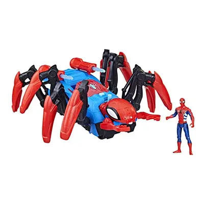 Marvel Spider-Man Crawl âN Blast Spider Toy, Super Hero Toys for Children, Ages and Up, Web an