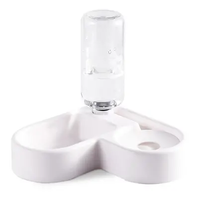 500ml Pet Water Drinker Dispenser Heart-shaped Automatic Dog Cat Feeder Waterer Bowl Bottle